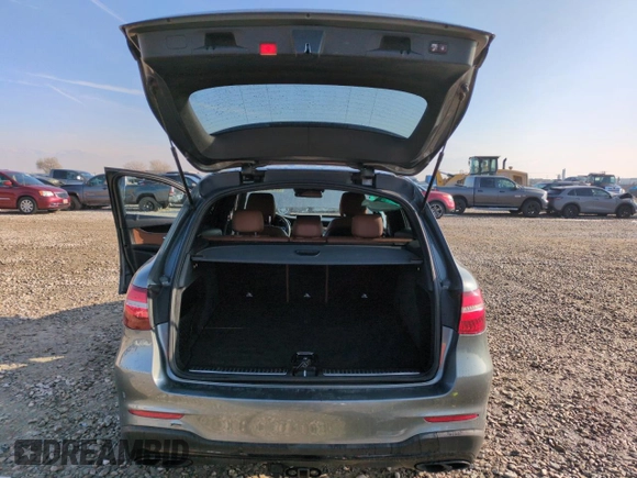 2017 Mercedes-Benz GLC with VIN WDC0G6EB0HF178020, listed as a Copart auction lot 82818844 with 72,277 mi miles and Salvage Title. Bid and sale history available at carsss.com. Image 6.
