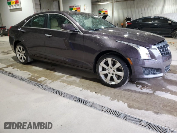 2014 Cadillac ATS Luxury AWD z VIN 1G6AH5RX0E0116304, wystawiony jako Copart lot #55971245 z przebiegiem 42 088 mil mil oraz Szkody całkowita. Historia ofert i sprzedaży dostępna na DreamBid. Obrazek 4.