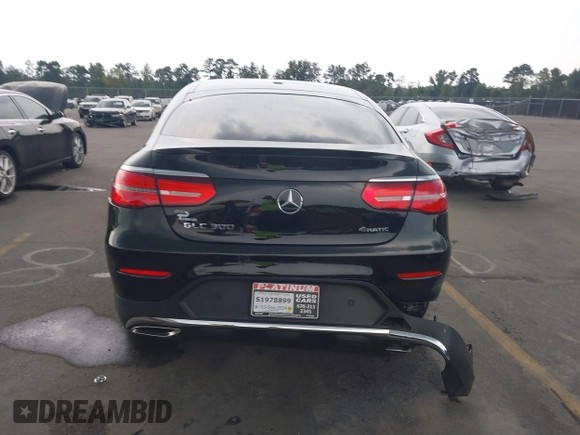 2019 Mercedes-Benz GLC 300 with VIN WDC0J4KB0KF667213, listed as a IAAI auction lot 40422288 with 56,488 mi miles and . Bid and sale history available at DreamBid. Image 16.