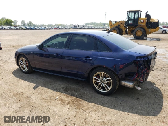 2023 Audi A4 S line Premium Plus z VIN WAUEAAF43PA041906, wystawiony jako Copart lot #59323165 z przebiegiem 27 896 mil mil oraz Czysty tytuł • Clean title. Historia ofert i sprzedaży dostępna na DreamBid. Obrazek 2.