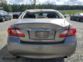 2011 Infiniti M37 with VIN JN1BY1APXBM325191, listed as a Copart auction lot 74209614 with 136,662 mi miles and Salvage Title. Bid and sale history available at carsss.com. Image 6.