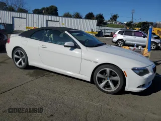 2010 BMW 6 Series 650i with VIN WBAEB5C56AC225248, listed as a Copart auction lot 89020075 with 307,986 mi miles and Salvage Title. Bid and sale history available at carsss.com. Image 4.