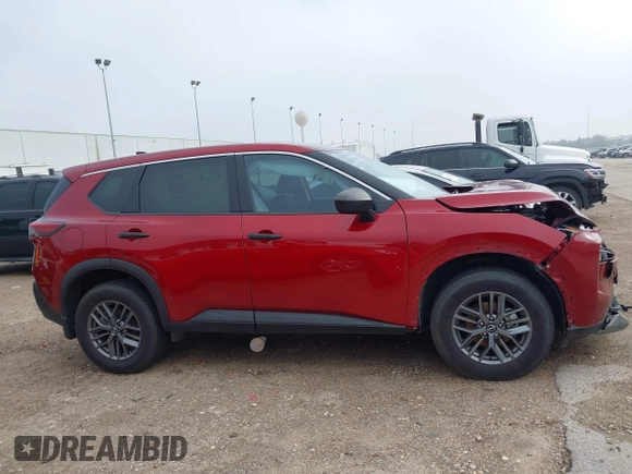 2023 Nissan Rogue S with VIN 5N1BT3AAXPC809941, listed as a IAAI auction lot 41145472 with 54,095 mi miles and . Bid and sale history available at DreamBid. Image 12.