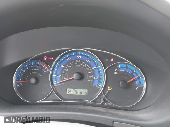 2009 Subaru Forester X with VIN JF2SH61609H761263, listed as a IAAI auction lot 42527614 with 174,045 mi miles and . Bid and sale history available at DreamBid. Image 7.