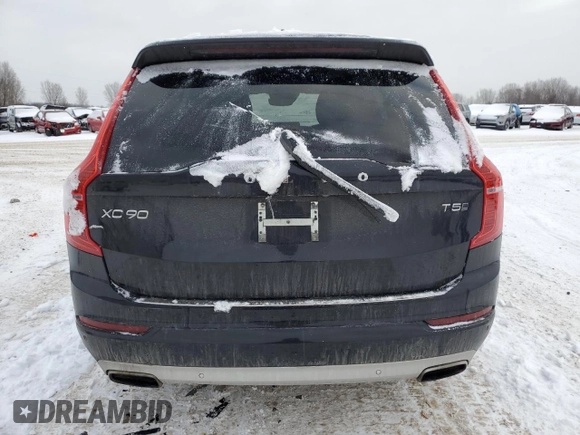 2020 Volvo XC90 Momentum with VIN YV4102PK7L1609198, listed as a Copart auction lot 88312475 with 74,743 mi miles and Salvage Title. Bid and sale history available at carsss.com. Image 6.