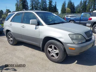 2000 Lexus RX 300 with VIN JT6HF10U1Y0152463, listed as a IAAI auction lot 42075207 with 290,513 mi miles. Bid and sale history available at carsss.com. Image 1.