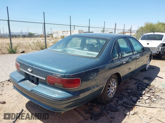1996 Chevrolet Caprice 1SA Special Value with VIN 1G1BL52W0TR161102, listed as a IAAI auction lot 42174863 with 138,342 mi miles and . Bid and sale history available at DreamBid. Image 4.