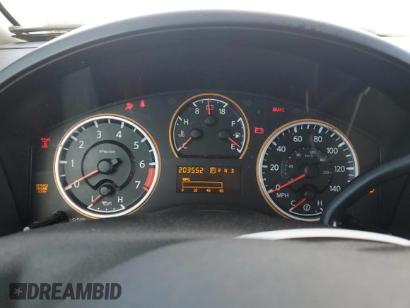 2008 Nissan Titan SE with VIN 1N6AA06A68N356367, listed as a Copart auction lot 85765654 with 203,552 mi miles and Clean Title. Bid and sale history available at carsss.com. Image 9.
