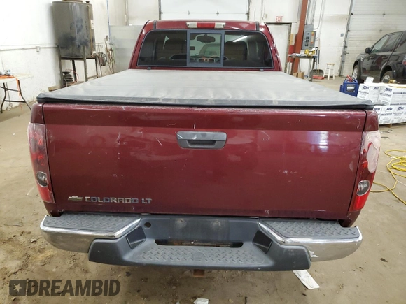 2008 Chevrolet Colorado LS with VIN 1GCDT199188150826, listed as a Copart auction lot 76572974 with 193,295 mi miles and Clean Title. Bid and sale history available at carsss.com. Image 6.
