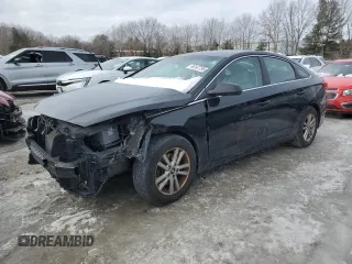 2017 Hyundai Sonata 2.4L with VIN 5NPE24AF8HH444297, listed as a Copart auction lot 46167795 with 183,880 mi miles and Salvage Title. Bid and sale history available at carsss.com. Image 1.