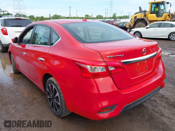 2017 Nissan Sentra SV with VIN 3N1AB7AP1HL664506, listed as a IAAI auction lot 42216659 with 105,794 mi miles and . Bid and sale history available at DreamBid. Image 3.