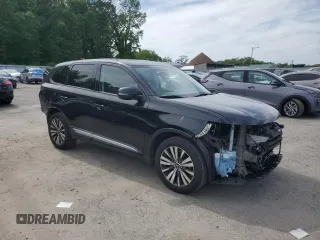 2019 Mitsubishi Outlander ES with VIN JA4AZ3A35KZ013078, listed as a Copart auction lot 57464235 with 98,409 mi miles and Salvage title. Bid and sale history available at DreamBid. Image 4.