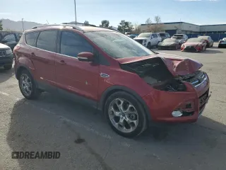 2013 Ford Escape Titanium with VIN 1FMCU0J94DUA93954, listed as a Copart auction lot 46627755 with 112,753 mi miles and Salvage Title. Bid and sale history available at carsss.com. Image 4.