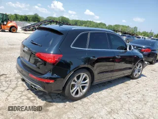 2016 Audi SQ5 Premium Plus with VIN WA1CCAFP2GA019551, listed as a Copart auction lot 61885134 with 99,722 mi miles and Salvage Title. Bid and sale history available at carsss.com. Image 3.