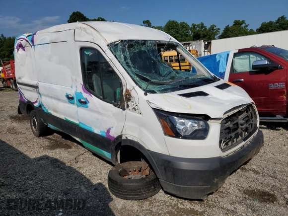 2019 Ford Transit z VIN 1FTYR2CG2KKB82613, wystawiony jako Copart lot #61435345 z przebiegiem 100 090 mil mil oraz Szkoda całkowita • Salvage title. Historia ofert i sprzedaży dostępna na DreamBid. Obrazek 4.