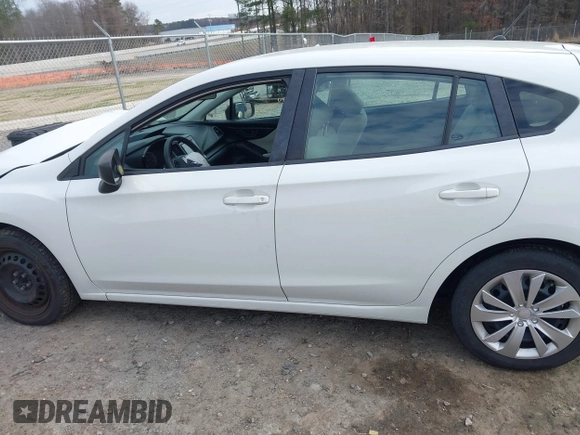 2018 Subaru Impreza with VIN 4S3GTAA69J1712050, listed as a IAAI auction lot 41236817 with 89,171 mi miles. Bid and sale history available at carsss.com. Image 14.