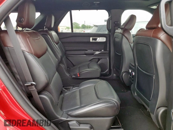 2020 Ford Explorer Platinum with VIN 1FM5K8HC0LGC24311, listed as a Copart auction lot 53174255 with 44,022 mi miles and Clean title. Bid and sale history available at DreamBid. Image 11.
