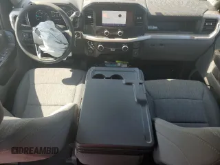 2023 Ford F-150 XL with VIN 1FTFW1ED8PFD25707, listed as a Copart auction lot 51474555 with 16,073 mi miles and Salvage title. Bid and sale history available at DreamBid. Image 8.