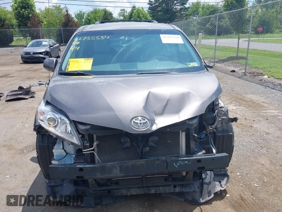 2014 Toyota Sienna LE AAS with VIN 5TDKK3DC3ES435091, listed as a IAAI auction lot 42735534 with 150,132 mi miles and . Bid and sale history available at DreamBid. Image 12.