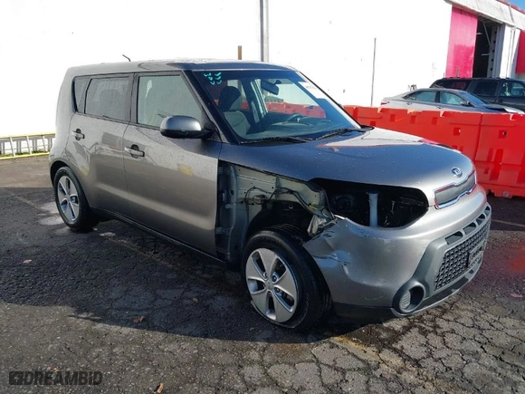 2016 Kia Soul with VIN KNDJN2A29G7348544, listed as a IAAI auction lot 40767628 with NaN miles. Bid and sale history available at carsss.com. Image 1.