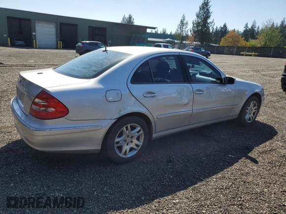 2004 Mercedes-Benz E 320 with VIN WDBUF65J24A430955, listed as a Copart auction lot 52821835 with 174,254 mi miles and Salvage Title. Bid and sale history available at carsss.com. Image 3.
