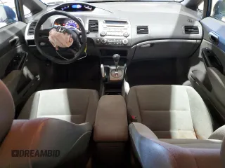 2008 Honda Civic LX with VIN 2HGFA16518H535542, listed as a Copart auction lot 45506495 with 58,148 mi miles and Salvage Title. Bid and sale history available at DreamBid. Image 8.