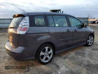 2007 Mazda 5 Sport with VIN JM1CR293770142741, listed as a Copart auction lot 85970614 with 99,285 mi miles and Salvage Title. Bid and sale history available at DreamBid. Image 3.