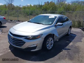 2021 Chevrolet Malibu LT with VIN 1G1ZD5ST1MF050952, listed as a IAAI auction lot 41864546 with 4,764 mi miles. Bid and sale history available at carsss.com. Image 2.