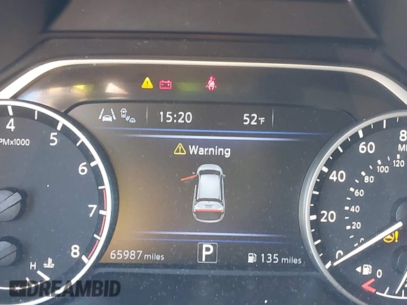 2020 Nissan Murano SV with VIN 5N1AZ2BJ3LN145855, listed as a IAAI auction lot 41396278 with 65,987 mi miles and . Bid and sale history available at DreamBid. Image 16.