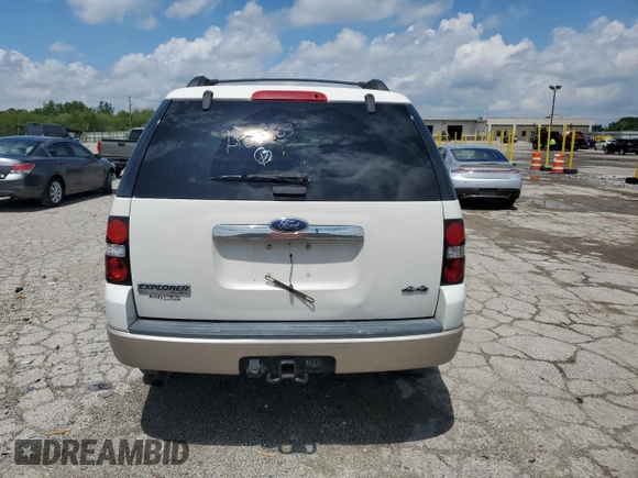 2008 Ford Explorer Eddie Bauer with VIN 1FMEU74E58UA58503, listed as a Copart auction lot 56788295 with 187,358 mi miles and Salvage title. Bid and sale history available at DreamBid. Image 6.