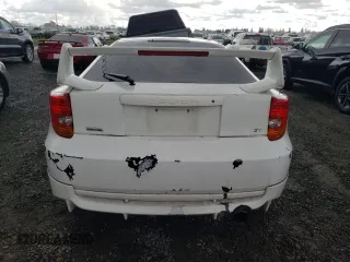 2002 Toyota Celica GT with VIN JTDDR32T220138142, listed as a Copart auction lot 49143375 with 222,464 mi miles and Salvage Title. Bid and sale history available at carsss.com. Image 6.