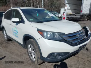 2013 Honda CR-V EX-L with VIN 5J6RM3H7XDL048828, listed as a IAAI auction lot 41843054 with 106,602 mi miles and . Bid and sale history available at carsss.com. Image 1.