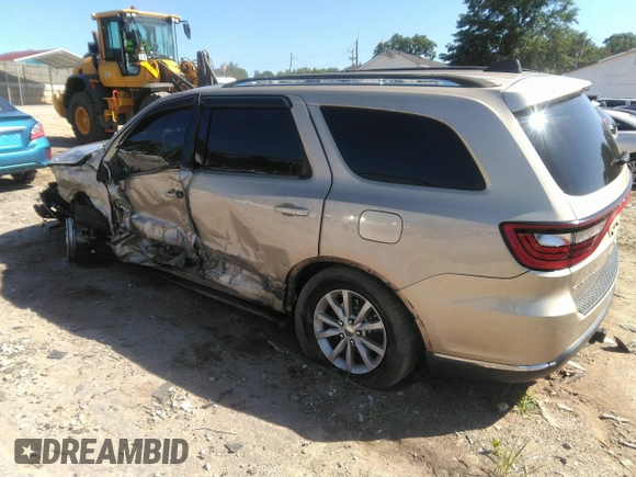 2014 Dodge Durango SXT with VIN 1C4RDHAG4EC266777, listed as a IAAI auction lot 42490301 with 210,544 mi miles and . Bid and sale history available at DreamBid. Image 3.