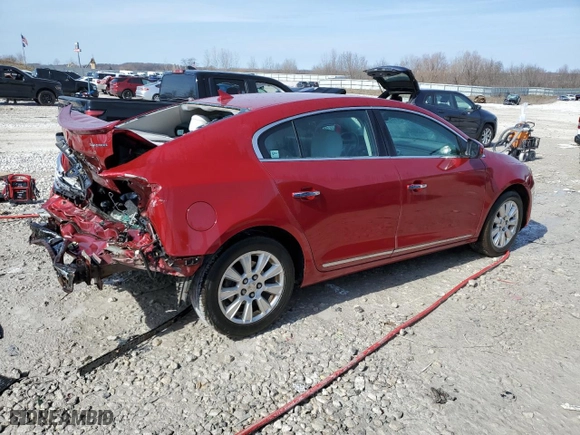 2012 Buick LaCrosse Convenience with VIN 1G4GB5ER7CF373787, listed as a Copart auction lot 48634635 with 88,172 mi miles and Clean Title. Bid and sale history available at carsss.com. Image 3.