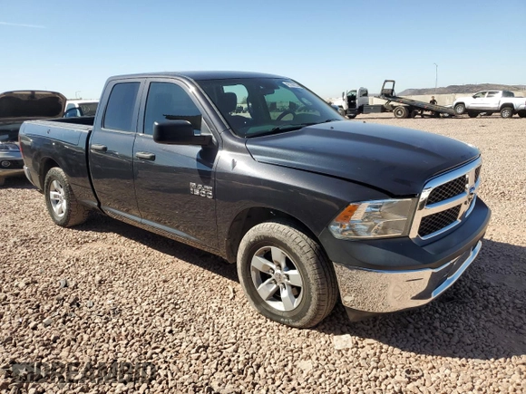 2013 Ram 1500 Tradesman with VIN 1C6RR6FG7DS655813, listed as a Copart auction lot 42730225 with 202,141 mi miles and Salvage title. Bid and sale history available at DreamBid. Image 4.