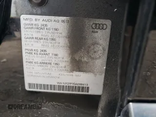 2013 Audi Q5 Premium z VIN WA1LFCFP7DA099413, wystawiony jako Copart lot #74720814 z przebiegiem 174 614 mil mil oraz Czysty tytuł • Clean title. Historia ofert i sprzedaży dostępna na DreamBid. Obrazek 13.
