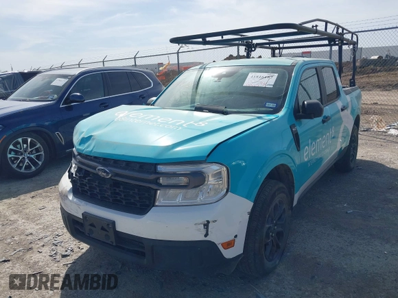 2024 Ford Maverick XLT with VIN 3FTTW8H99RRA85592, listed as a IAAI auction lot 41816187 with 13,923 mi miles and . Bid and sale history available at carsss.com. Image 17.