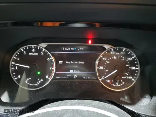 2023 Nissan Pathfinder SV with VIN 5N1DR3BD8PC212514, listed as a Copart auction lot 44709455 with 49,497 mi miles and Salvage Title. Bid and sale history available at carsss.com. Image 9.