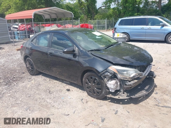 2015 Toyota Corolla L z VIN 2T1BURHE3FC429603, wystawiony jako IAAI lot #42243981 z przebiegiem 160 877 mil mil oraz . Historia ofert i sprzedaży dostępna na DreamBid. Obrazek 1.