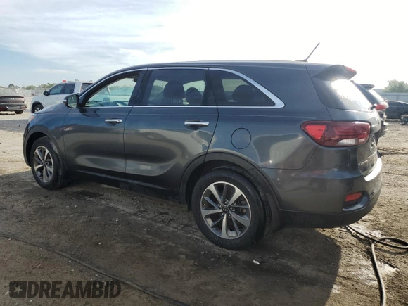 2020 Kia Sorento LX V6 with VIN 5XYPG4A5XLG691919, listed as a Copart auction lot 49910715 with 73,700 mi miles and Salvage Title. Bid and sale history available at carsss.com. Image 2.