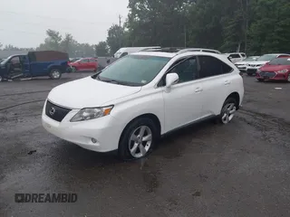 2010 Lexus RX 350 with VIN 2T2BK1BA6AC076615, listed as a IAAI auction lot 42608942 with 200,939 mi miles and . Bid and sale history available at DreamBid. Image 2.