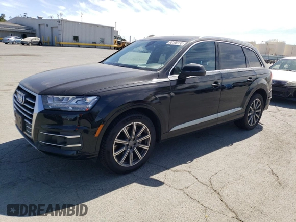 2018 Audi Q7 Premium Plus z VIN WA1LHAF77JD042203, wystawiony jako Copart lot #63196135 z przebiegiem 57 280 mil mil oraz Szkoda całkowita • Salvage title. Historia ofert i sprzedaży dostępna na DreamBid. Obrazek 1.