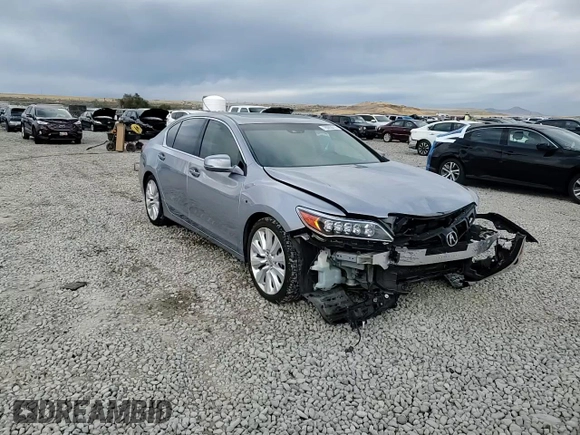 2016 Acura RLX Hybrid Advance Pkg with VIN JH4KC2F98GC000353, listed as a Copart auction lot 78083014 with 91,878 mi miles and Salvage Title. Bid and sale history available at carsss.com. Image 14.