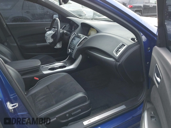 2018 Acura TLX w/A-SPEC Pkg with VIN 19UUB3F66JA004821, listed as a IAAI auction lot 41502028 with 53,317 mi miles. Bid and sale history available at carsss.com. Image 5.