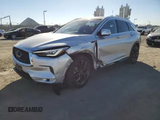 2019 Infiniti QX50 LUXE with VIN 3PCAJ5M15KF128241, listed as a Copart auction lot 40190353 with 36,153 mi miles. Bid and sale history available at carsss.com. Image 1.