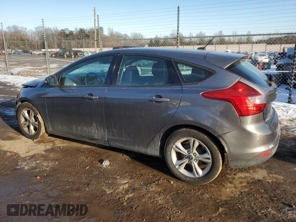 2014 Ford Focus SE with VIN 1FADP3K2XEL367335, listed as a Copart auction lot 48948755 with Not Provided miles and Non Repairable. Bid and sale history available at carsss.com. Image 2.
