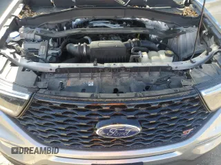 2020 Ford Explorer ST with VIN 1FM5K8GC6LGA05578, listed as a Copart auction lot 54670285 with 65,078 mi miles and Salvage Title. Bid and sale history available at carsss.com. Image 12.
