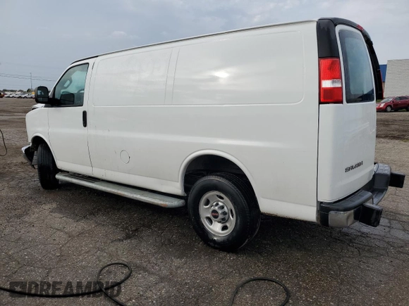 2023 GMC Savana Cargo with VIN 1GTW7AFP8P1128118, listed as a Copart auction lot 54770085 with Not Provided miles and Clean Title. Bid and sale history available at DreamBid. Image 2.