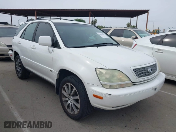 2002 Lexus RX 300 with VIN JTJHF10U320286954, listed as a IAAI auction lot 42097056 with 283,926 mi miles. Bid and sale history available at carsss.com. Image 1.