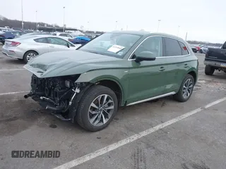 2024 Audi Q5 S line Premium with VIN WA1GAAFY4R2007480, listed as a IAAI auction lot 41315048 with 19,093 mi miles. Bid and sale history available at carsss.com. Image 2.